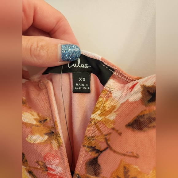 NWT Lulu's Floral Bodysuit - Picture 4 of 8